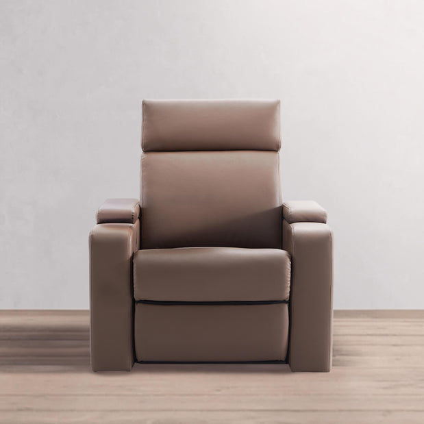 Neon Lite | Single Seater | Sleek Yet Spacious Power Recliner Chair With German Motors - Atom Seating Home