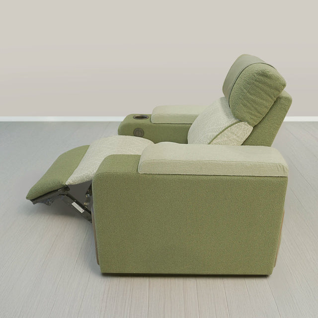Neon Vogue recliner sofa single seater by Atom Seating™ Home.