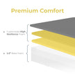 Natron sofa bed is made from high intensity foams.
