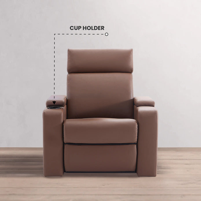 Neon Lite | Affordable 1 Seater Powered Recliner Chair With German Motors and Zero Wall Mechanism