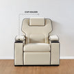 Platinum 1 Seater Powered Recliner Chair with Dual Motor (Headrest & Backrest Adjustment) | Electric Single Seater Recliner by Atom Seating™ Home