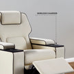 Platinum 1 Seater Powered Recliner Chair with Dual Motor (Headrest & Backrest Adjustment) | Electric Single Seater Recliner by Atom Seating™ Home