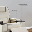 Platinum 1 Seater Powered Recliner Chair with Dual Motor (Headrest & Backrest Adjustment) | Electric Single Seater Recliner by Atom Seating™ Home