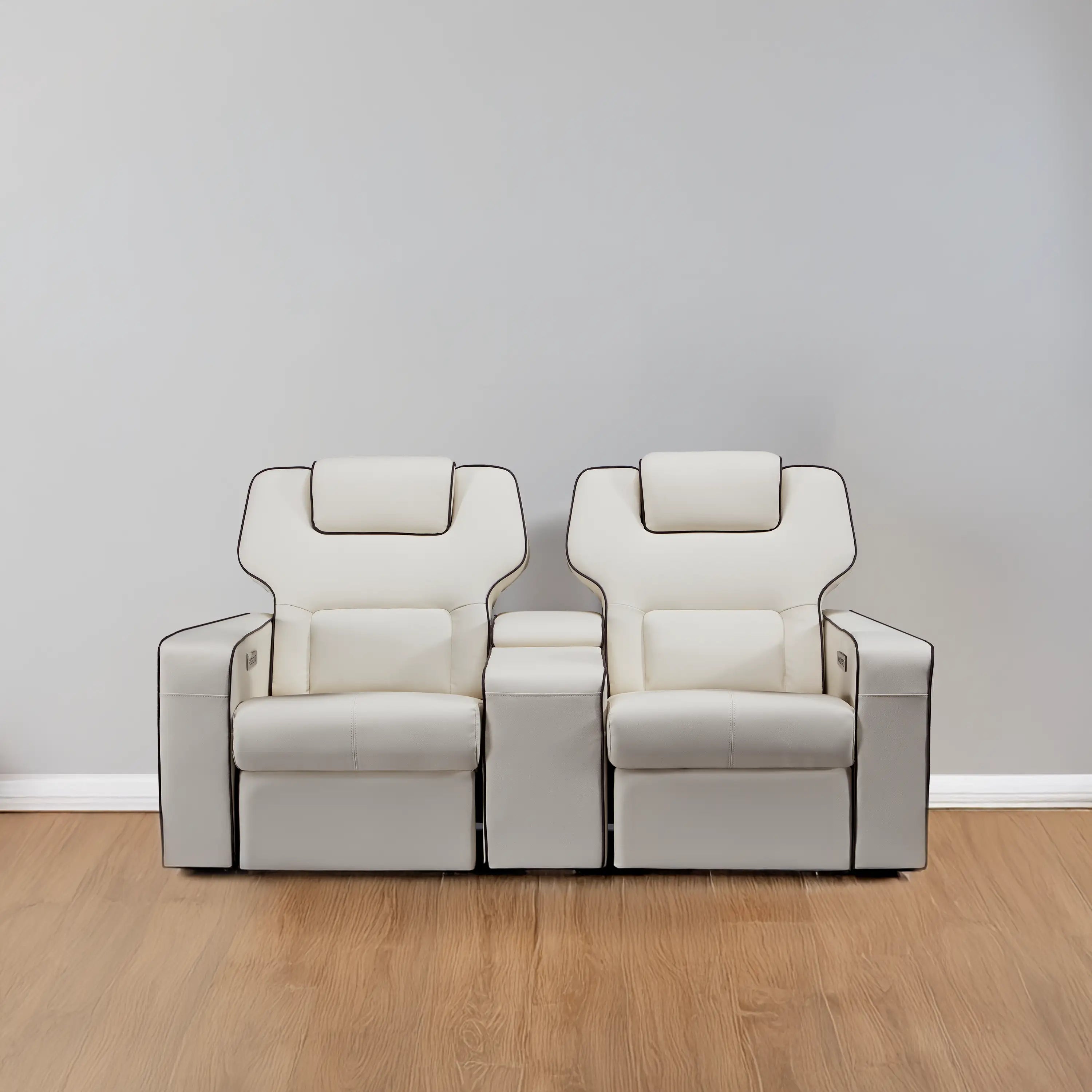 Platinum 2 Seater Motorized Recliner Sofa With USB Ports | Dual Motor | Atom Seating™ Home