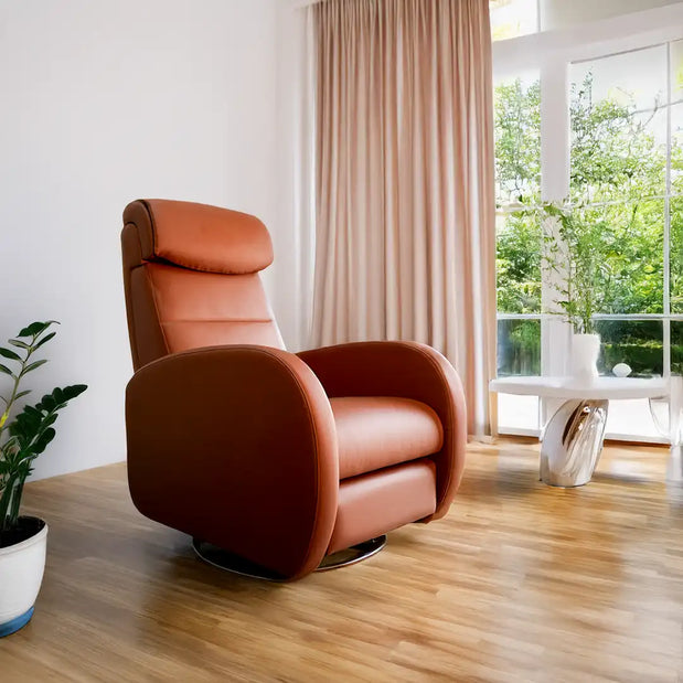 Niobium | 3R Mechanism | Rocking Recliner With USB Charger | Rock, Rotate, Recline