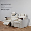 Platinum 2 Seater Motorized Recliner Sofa With USB Ports | Dual Motor | Atom Seating™ Home