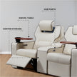Platinum 2 Seater Motorized Recliner Sofa With USB Ports | Dual Motor | Atom Seating™ Home