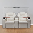 Platinum 2 Seater Motorized Recliner Sofa With USB Ports | Dual Motor | Atom Seating™ Home